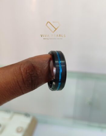 Ashen Tungsten Wedding Band