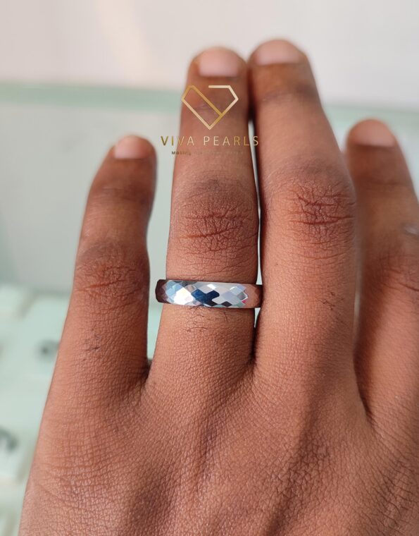 Eternal Promise Silver 4mm Tungsten Band