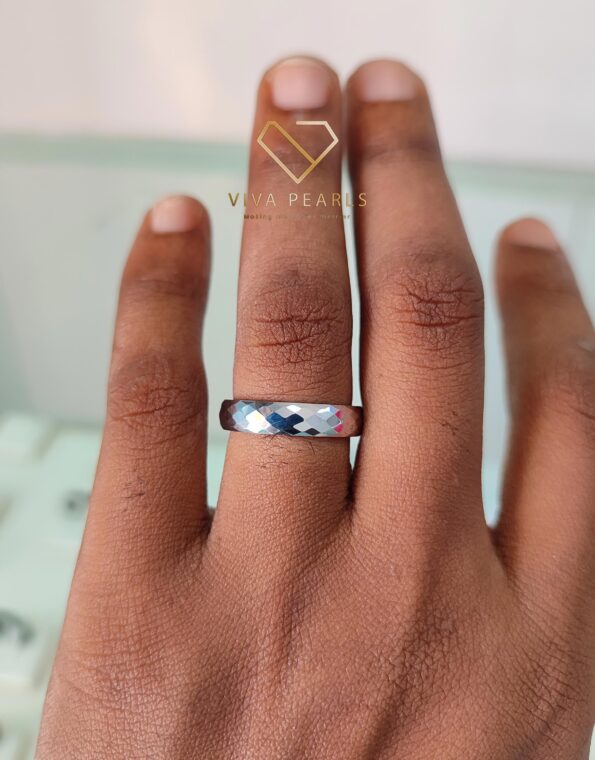 Eternal Promise Silver 4mm Tungsten Band