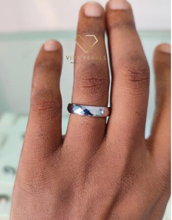 Eternal Promise Silver 4mm Tungsten Band