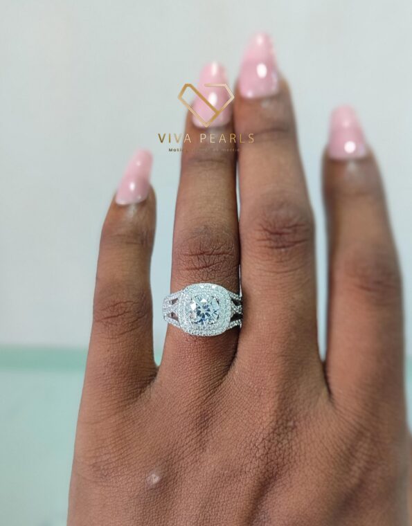 Heartwhirl S925 Proposal Ring