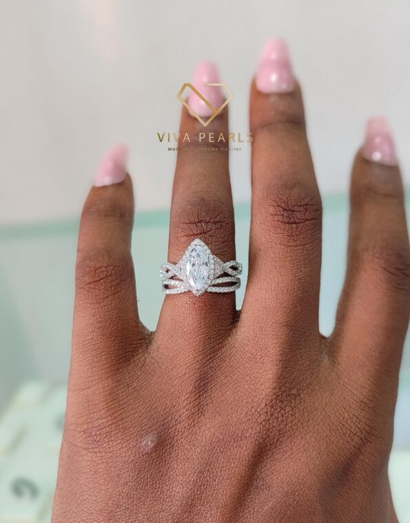 Honeyspark S925 Bridal Set