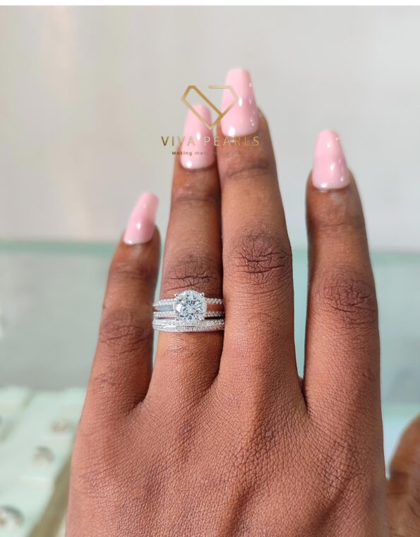 Liora Sterling Silver Bridal Set