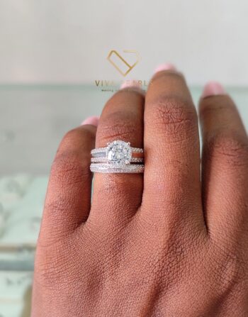 Liora Sterling Silver Bridal Set