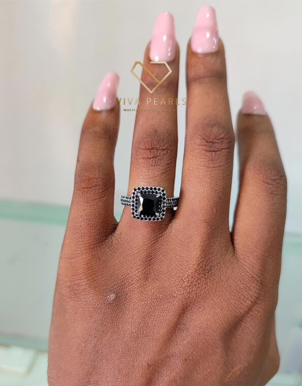 Moonlit Royalty Proposal Ring