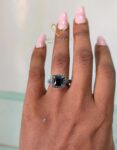 Moonlit Royalty Proposal Ring