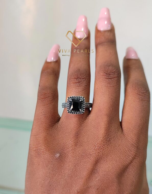 Moonlit Royalty Proposal Ring